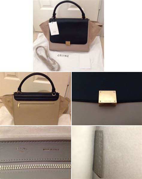 celine trapeze bag real vs fake|real celine purses.